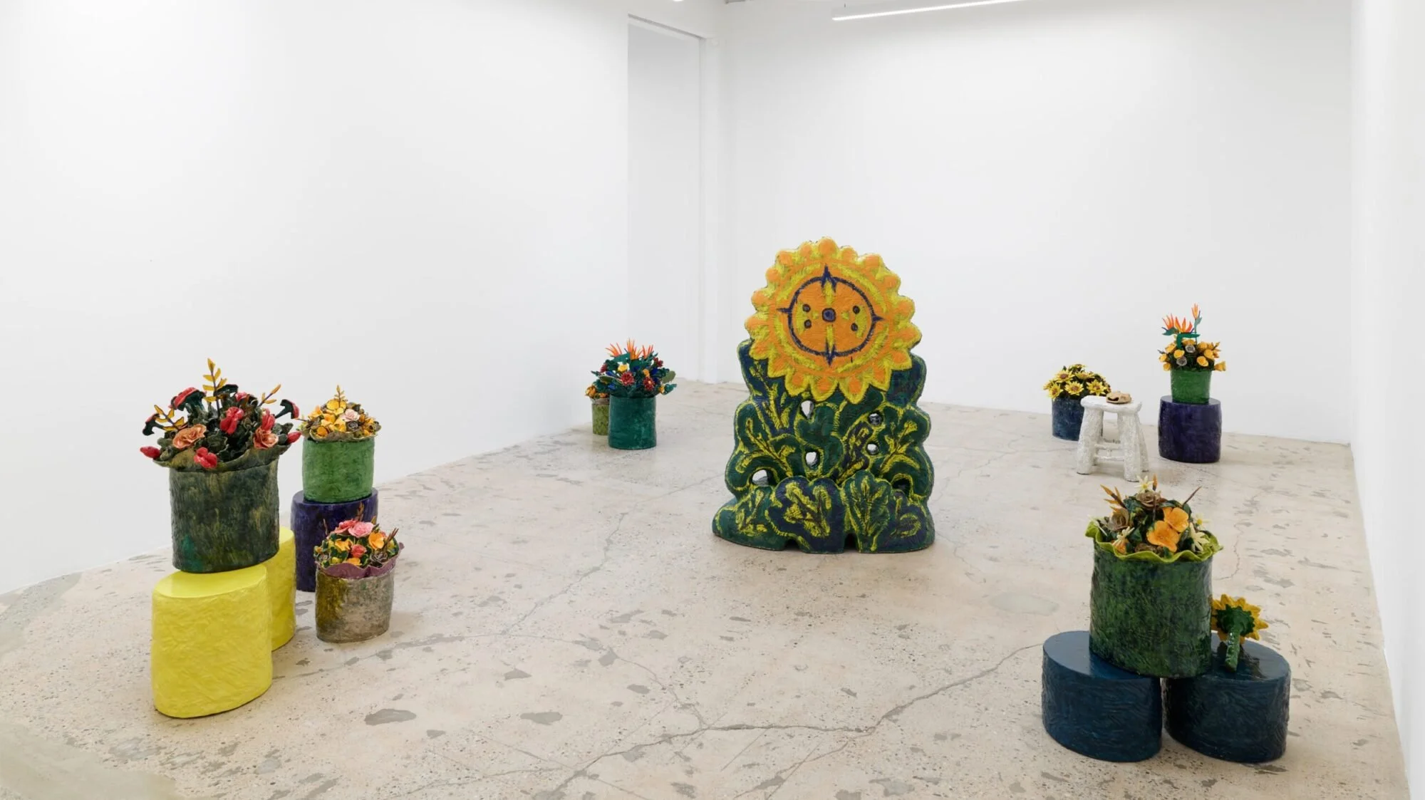 Artist Anabel Juárez ceramic sculpture exhibition