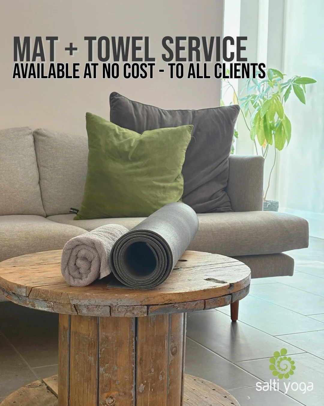 we&rsquo;ve got the mats, the towels, the heat, and the good vibes &mdash; you just bring yourself. 🙌