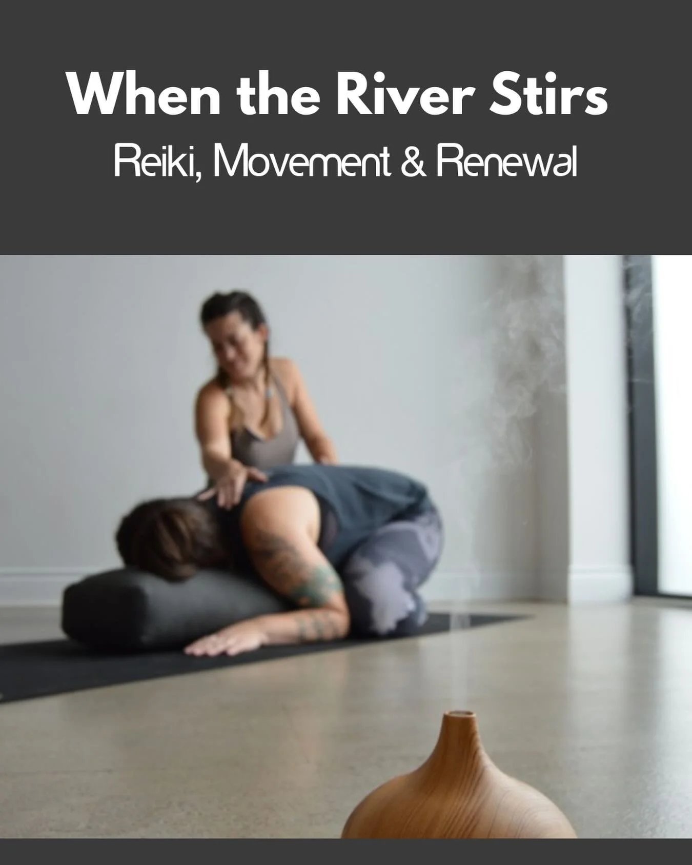 Late January isn&rsquo;t about blooming yet&hellip;it&rsquo;s about the thaw beneath the surface.

This gentle 90-minute workshop blends fluid, floor-based movement with Reiki, inspired by the sacral chakra and the water element. Together, we&rsquo;l