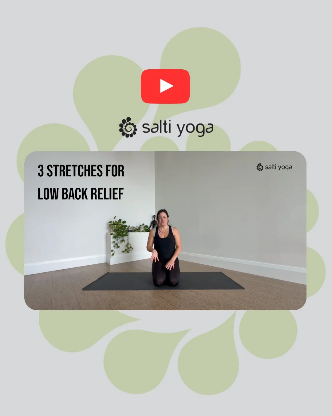 POV: your lower back has been complaining all day. Try these 3 stretches tonight: gentle, quick, and made for exactly this. Full video is on our YouTube (link in bio) 👆 

#stretchdaily #makeamove #peterboroughyoga