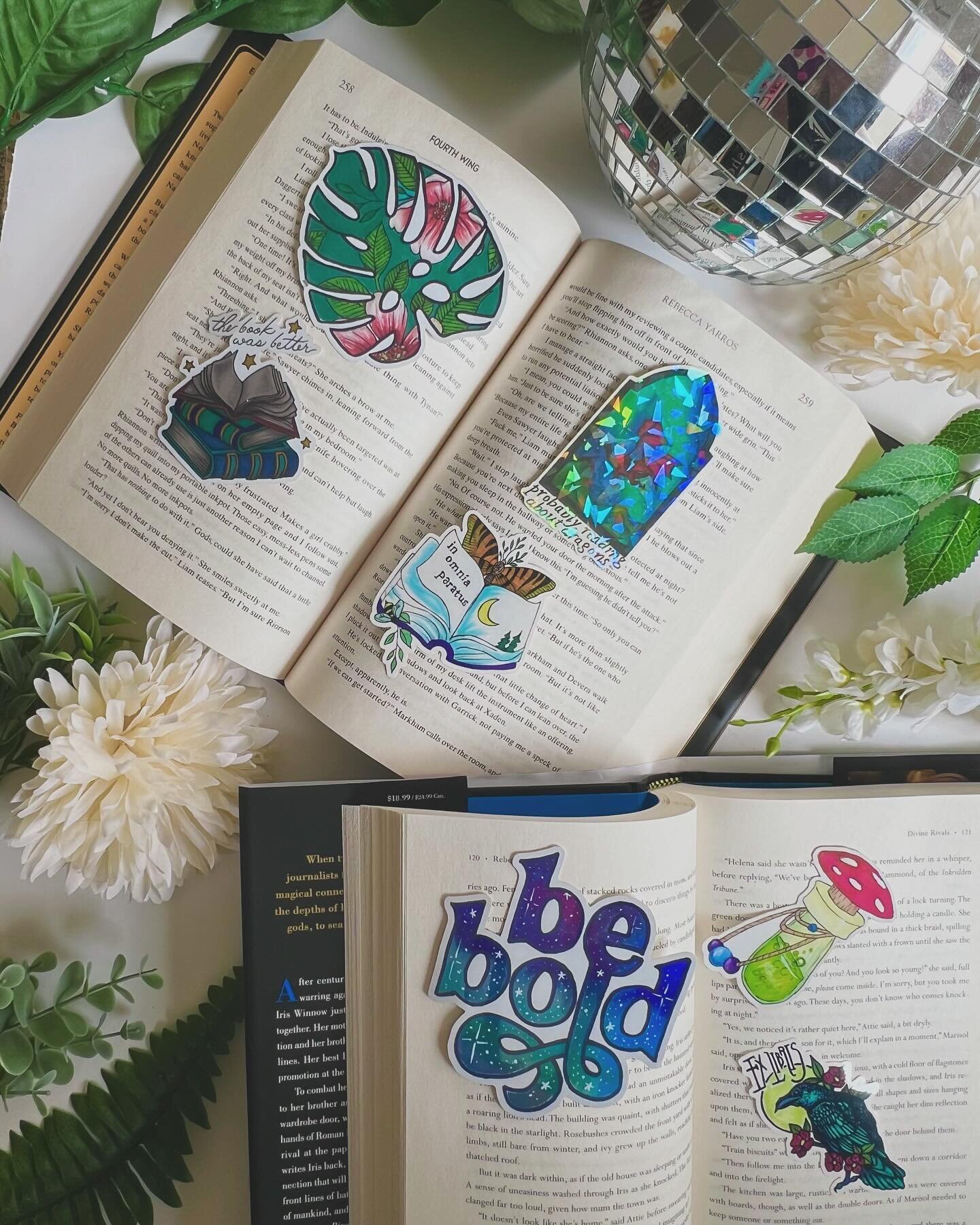 Enjoy some pictures I took of @inkwildflower BEAUTIFUL stickers! 🌻🌸🌺🌷

My favorite is the one that has a Gilmore Girls reference (can you spot it? 👀) I highly recommend you check out her store! She has some really great stuff on there. 

#bookis