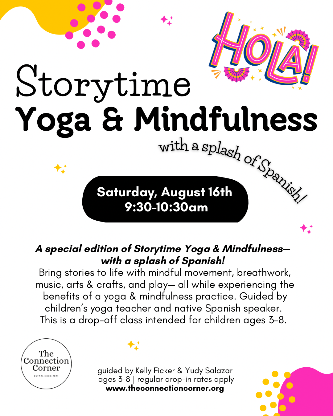 Storytime yoga & mindfulness (with a splash of spanish!)