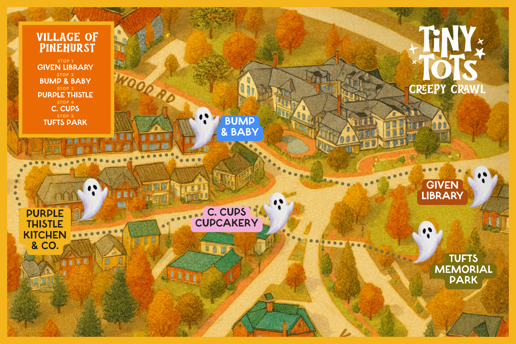 Village of Pinehurst Daytime Tiny Tots Creepy Crawl