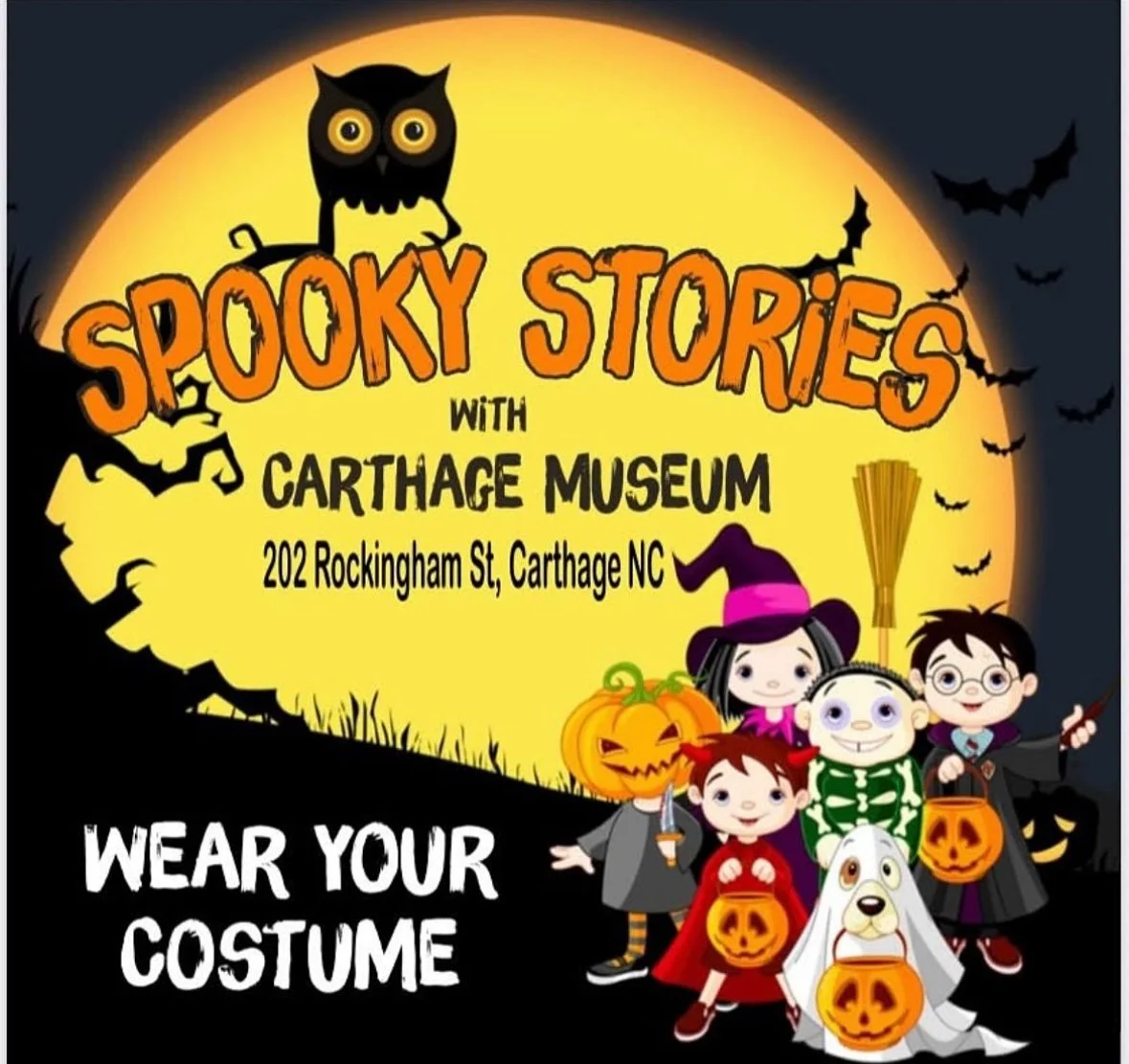 Spooky Stories @ Carthage Museum