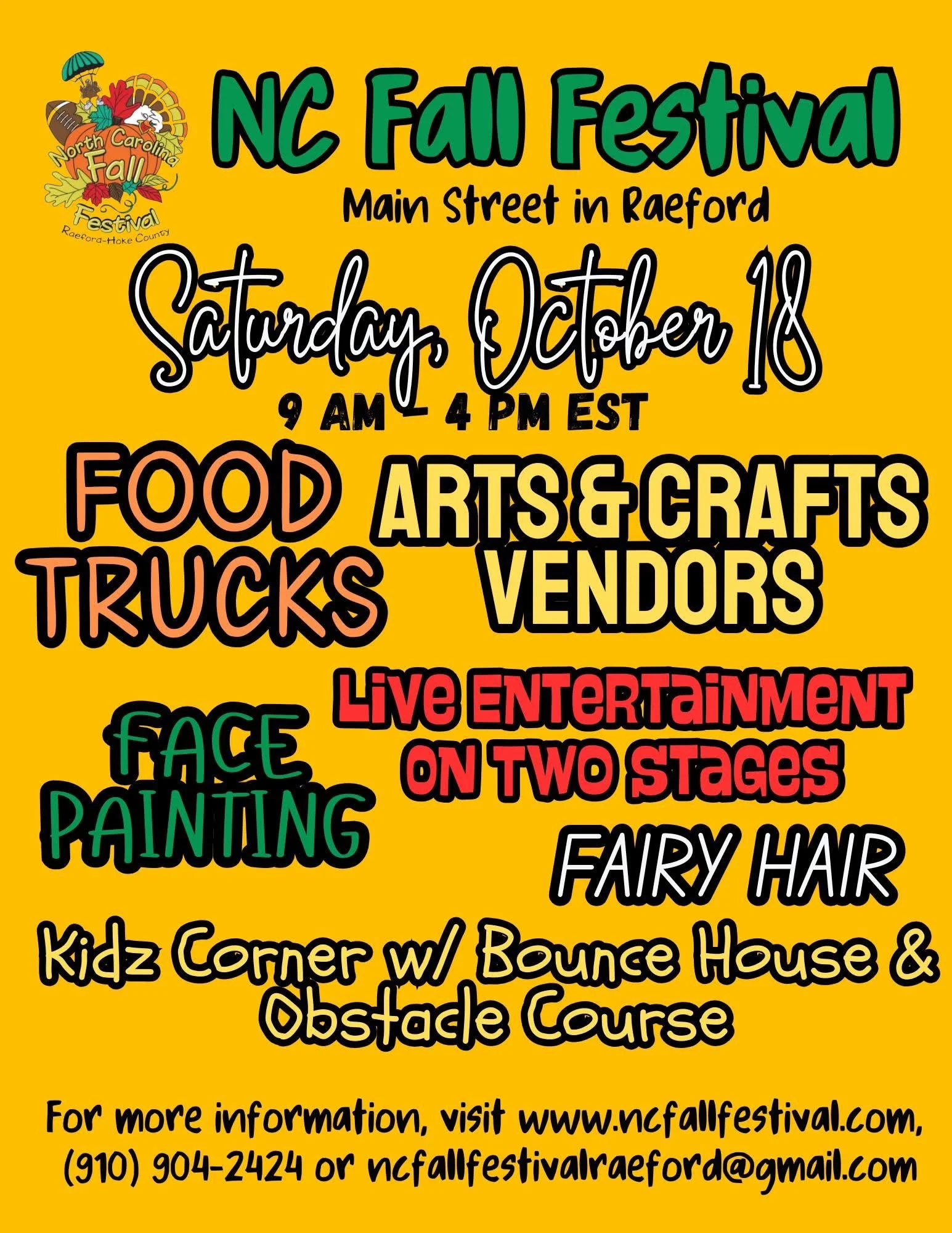 NC Fall Festival in Raeford
