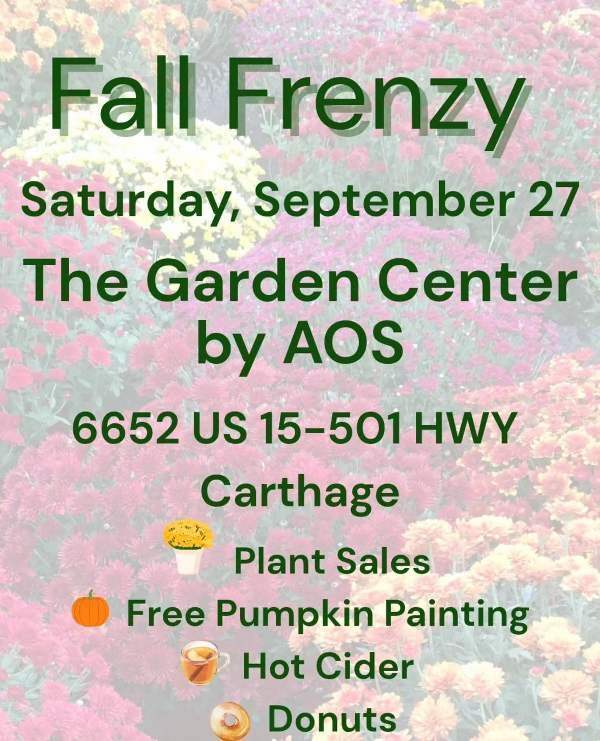 Fall Frenzy @ The Garden Center