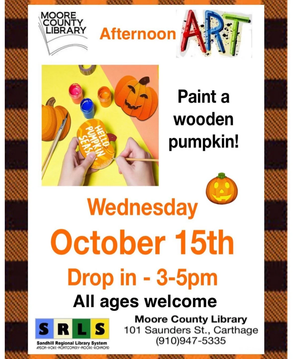 Afternoon Art @ Moore County Library