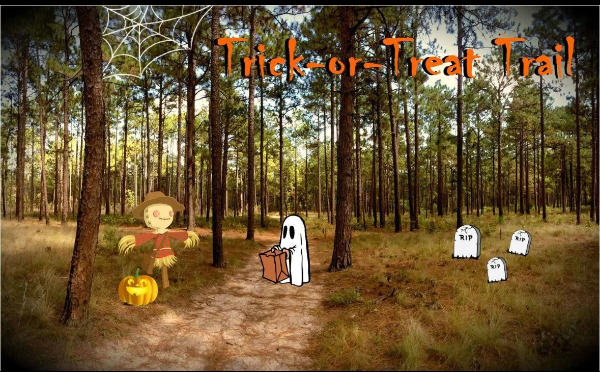 Trick-or-treat trail @ Weymouth Woods