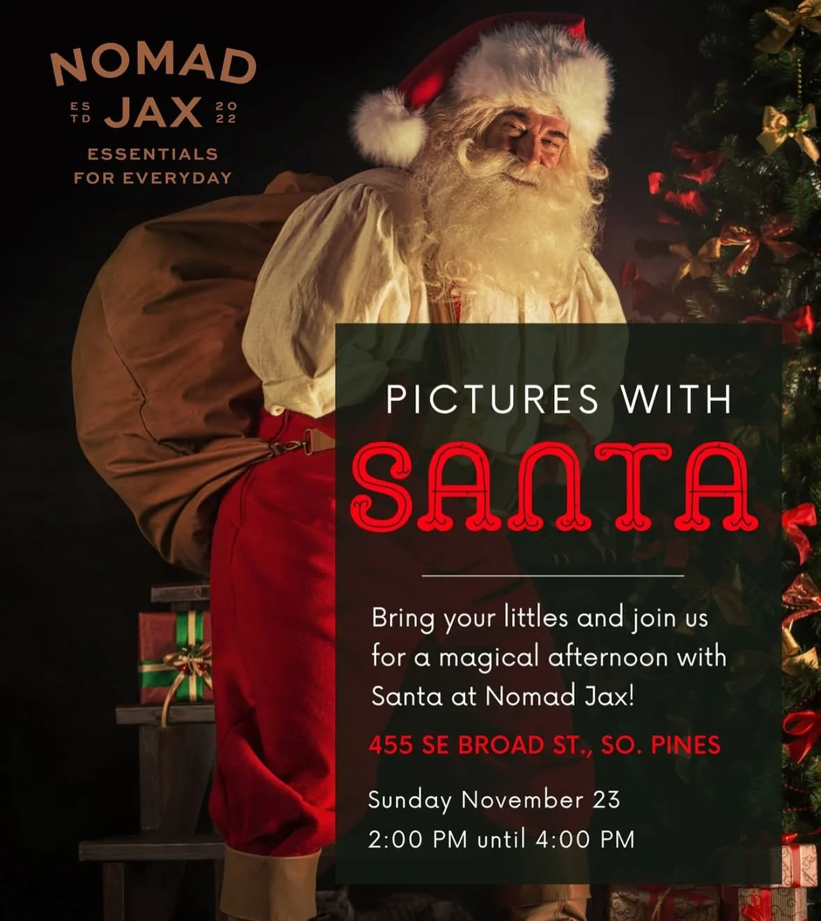 Pictures with Santa @ Nomad Jax