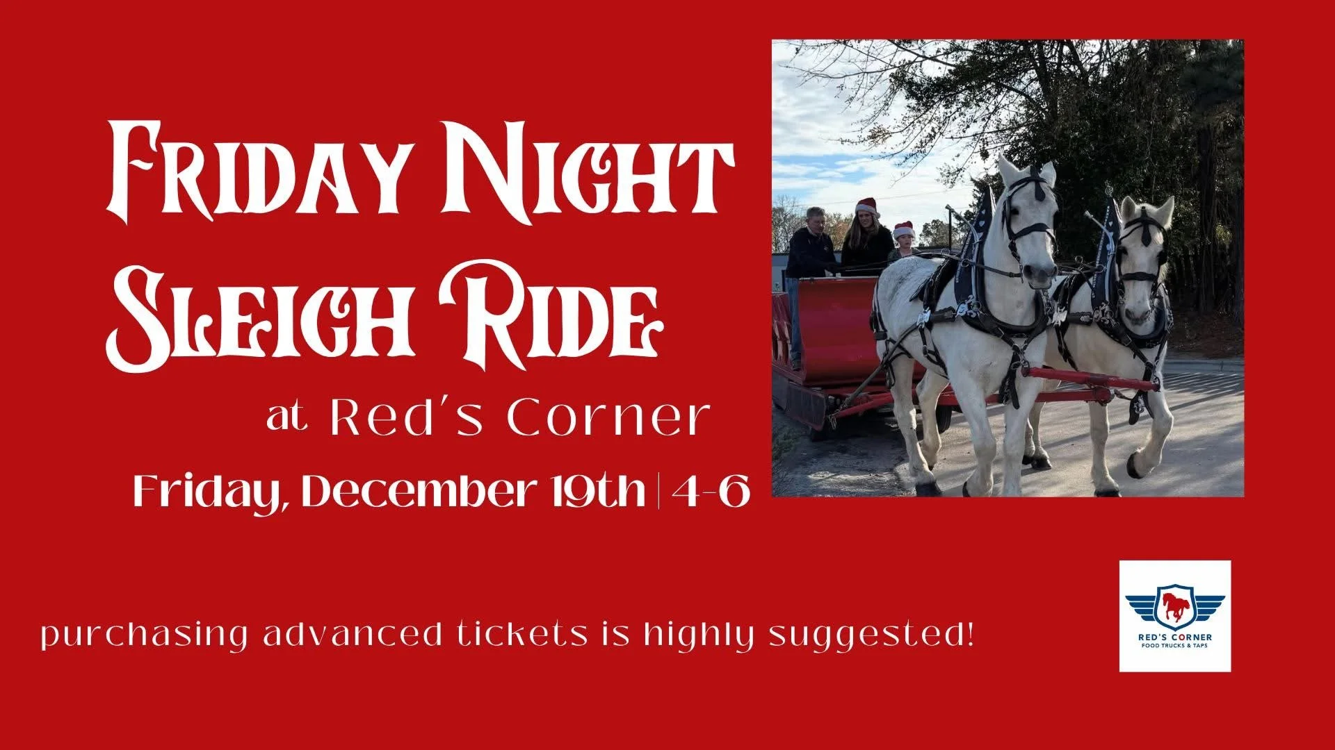 Sleigh rides @ red’s corner