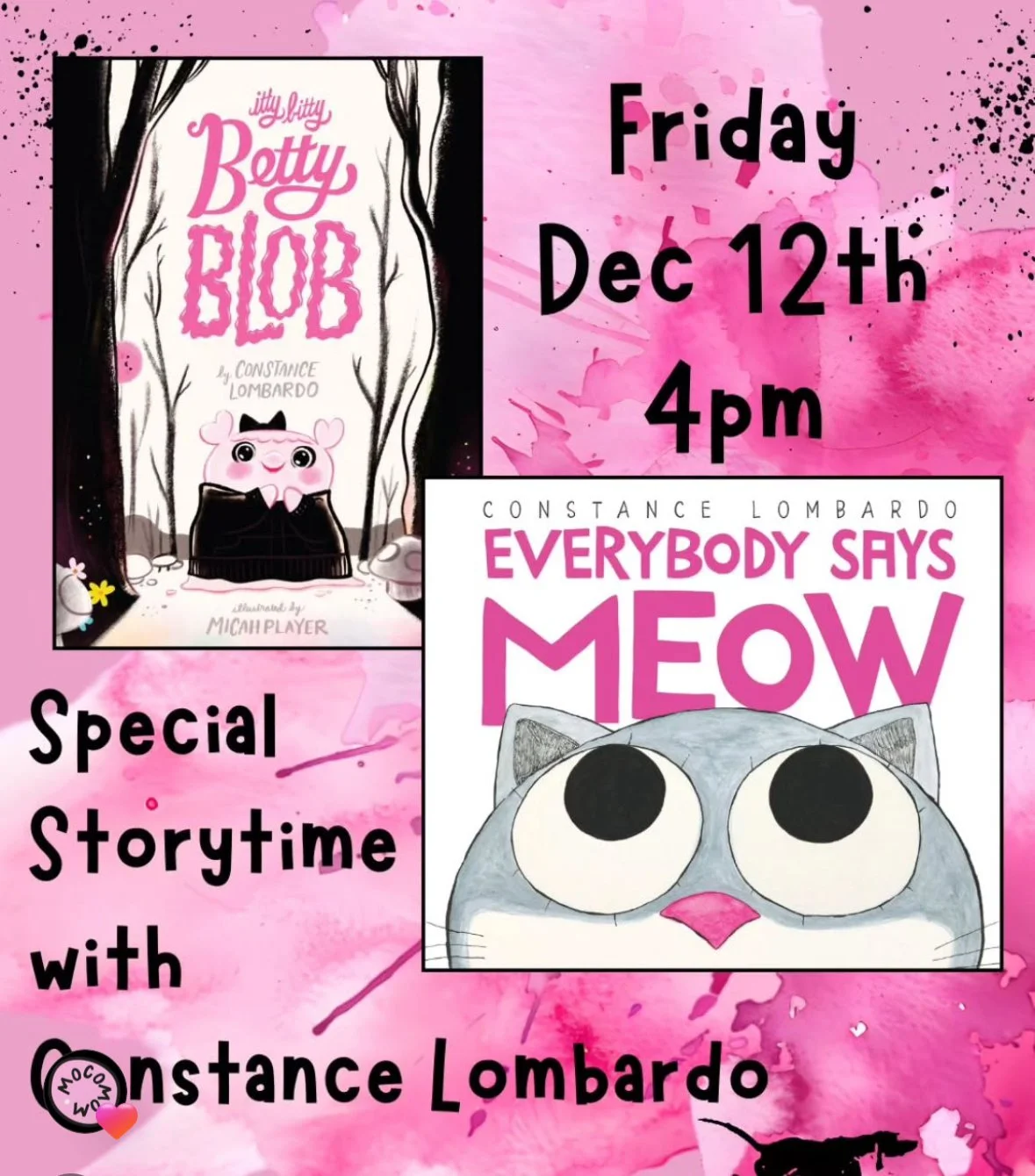 Special Storytime with Constance Lombardo