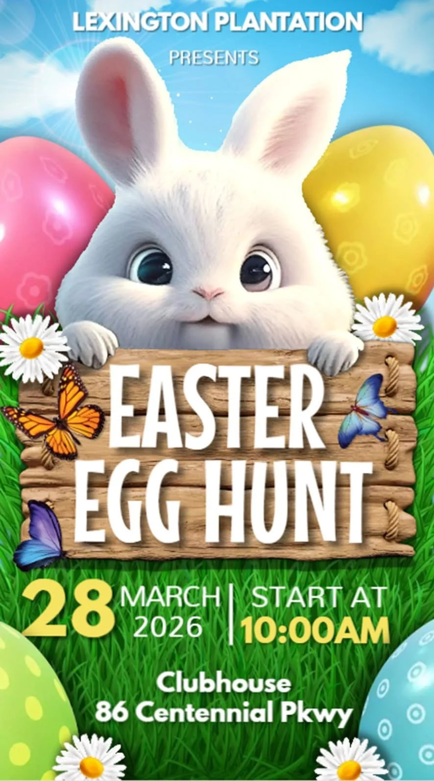 Easter Egg Hunt @ Lexington Plantation