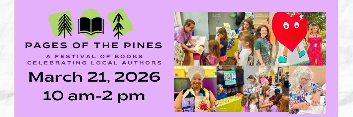 Pages of the Pines Local Author Festival 