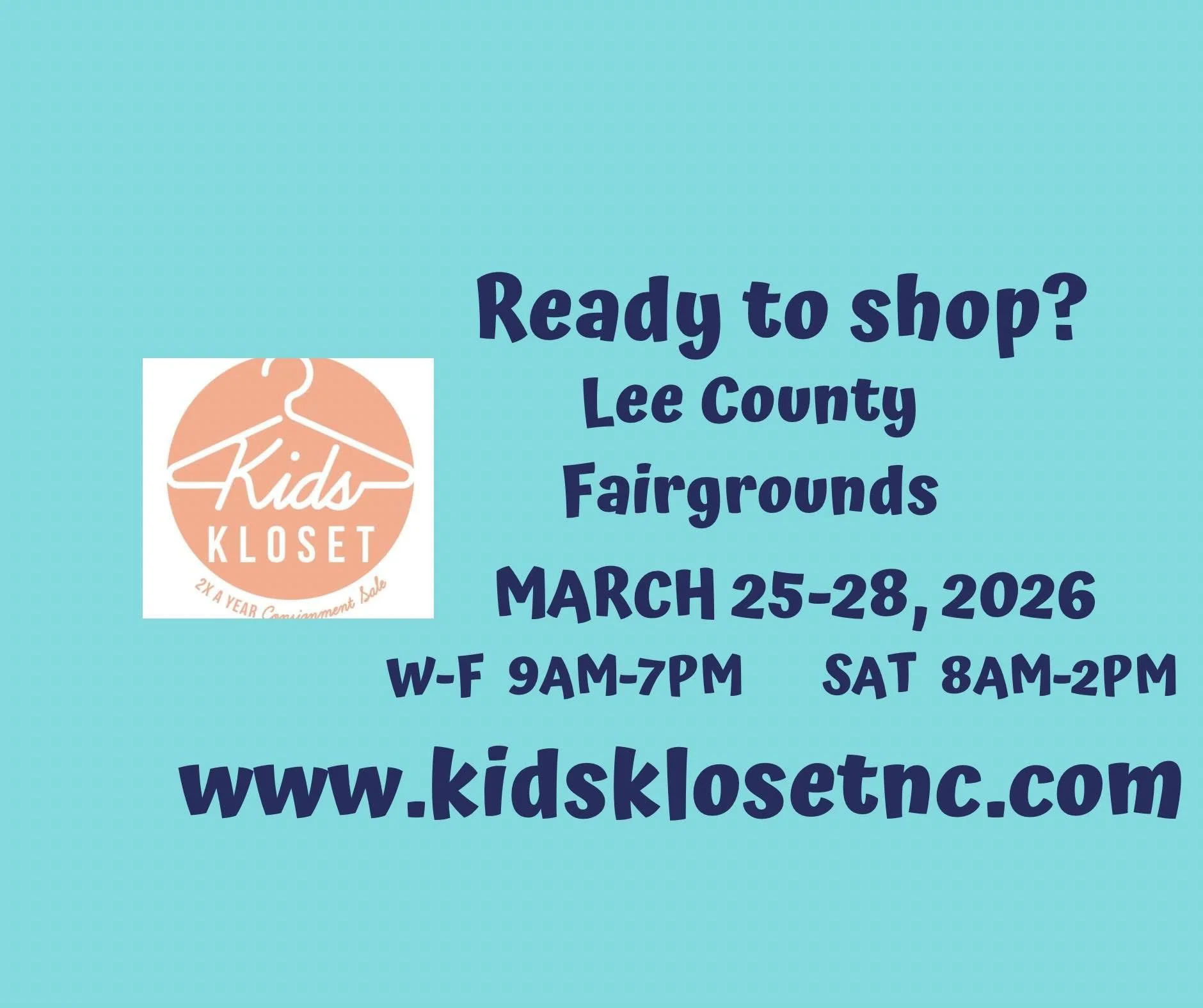 Kids Kloset Spring Consignment Sale