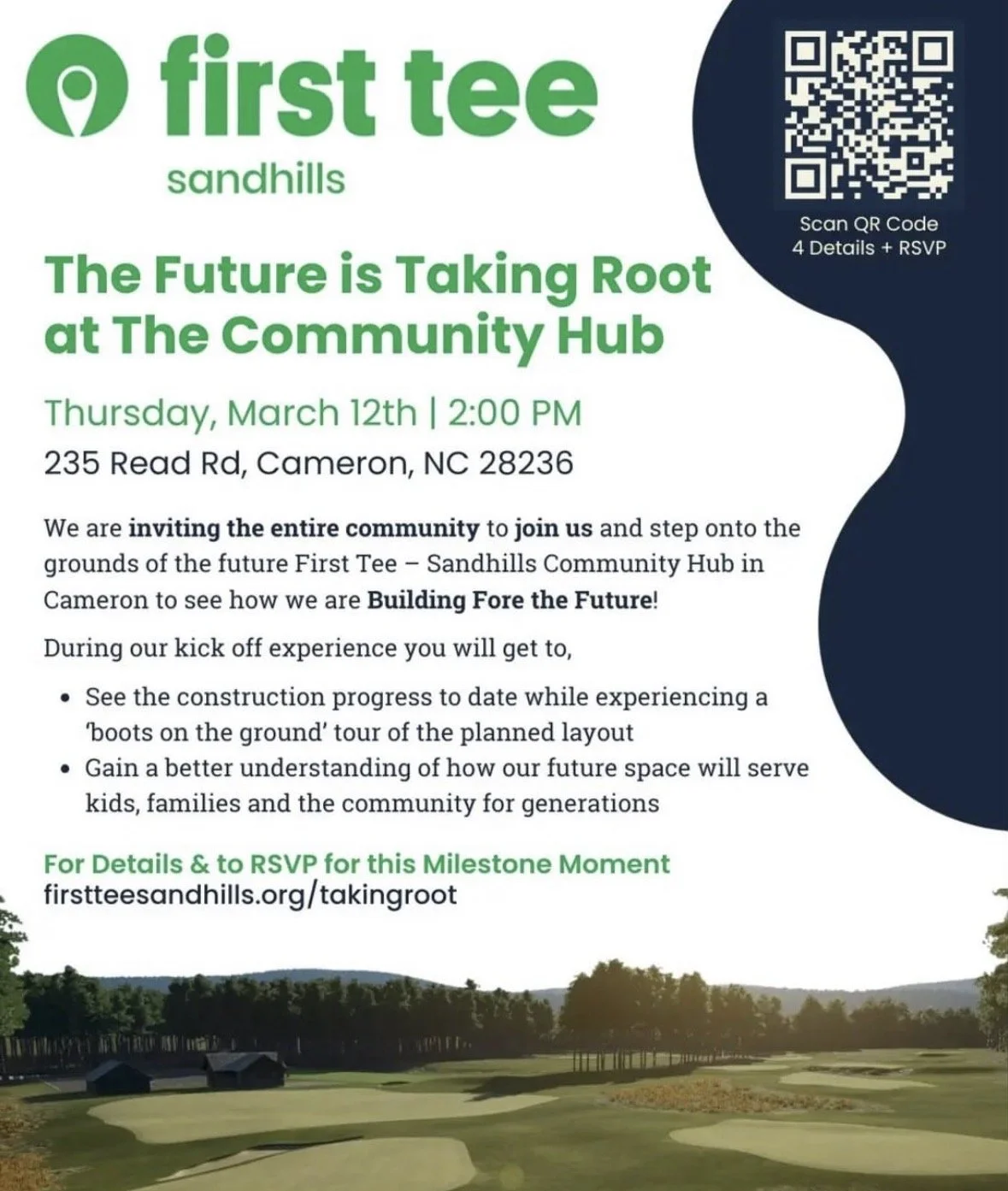 Community Hub Event @ First Tee Sandhills