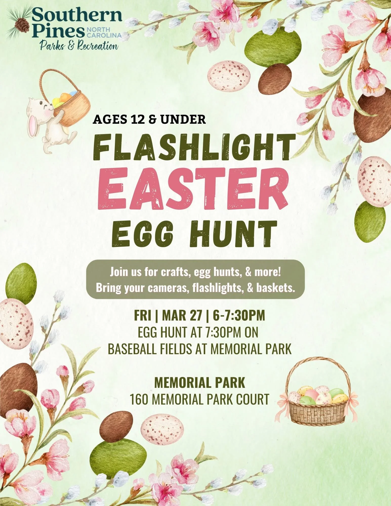 Flashlight Easter Egg Hunt