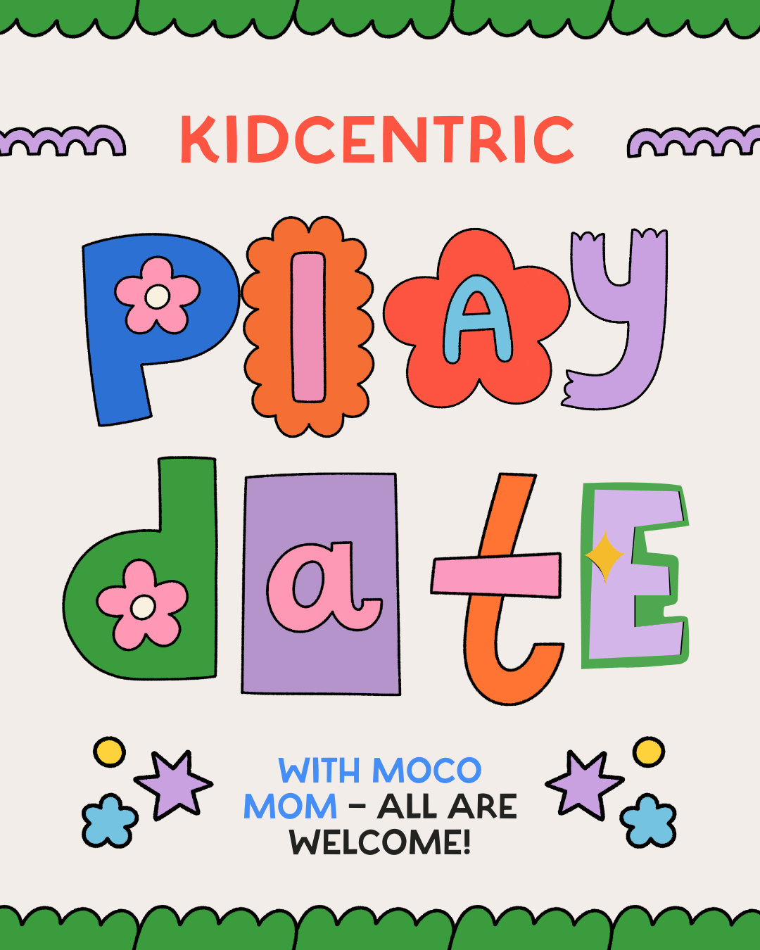 MoCo Mom Playdate at Kidcentric Creative Studio 