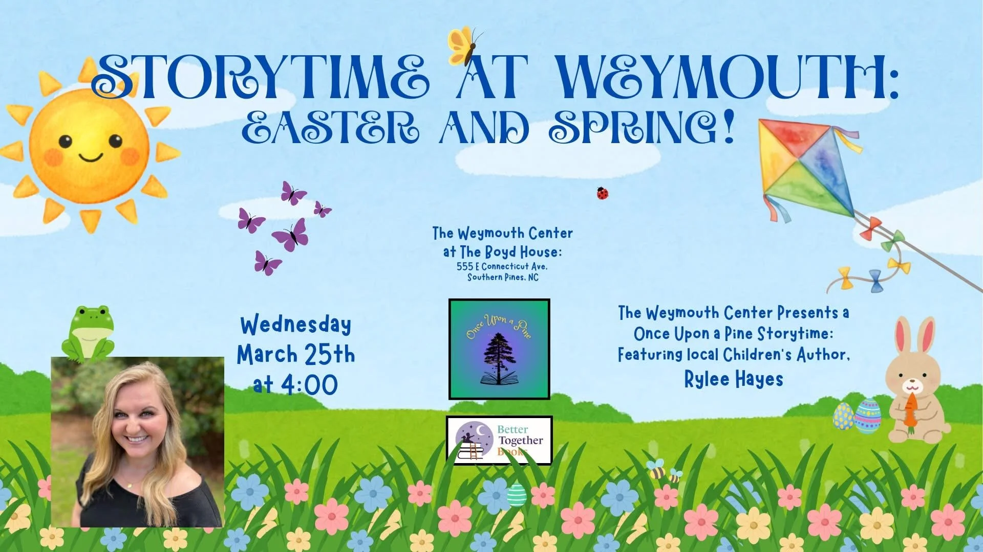 Storytime @ Weymouth with Rylee Hayes (Easter!)