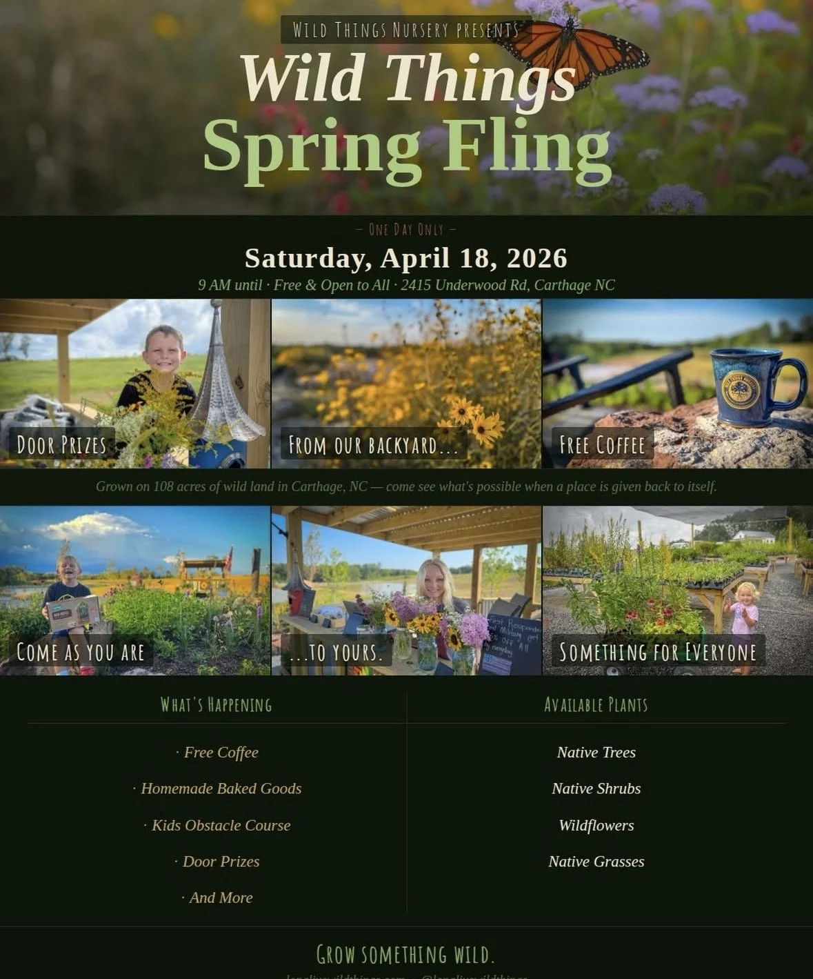 Wild Thing’s Spring Fling