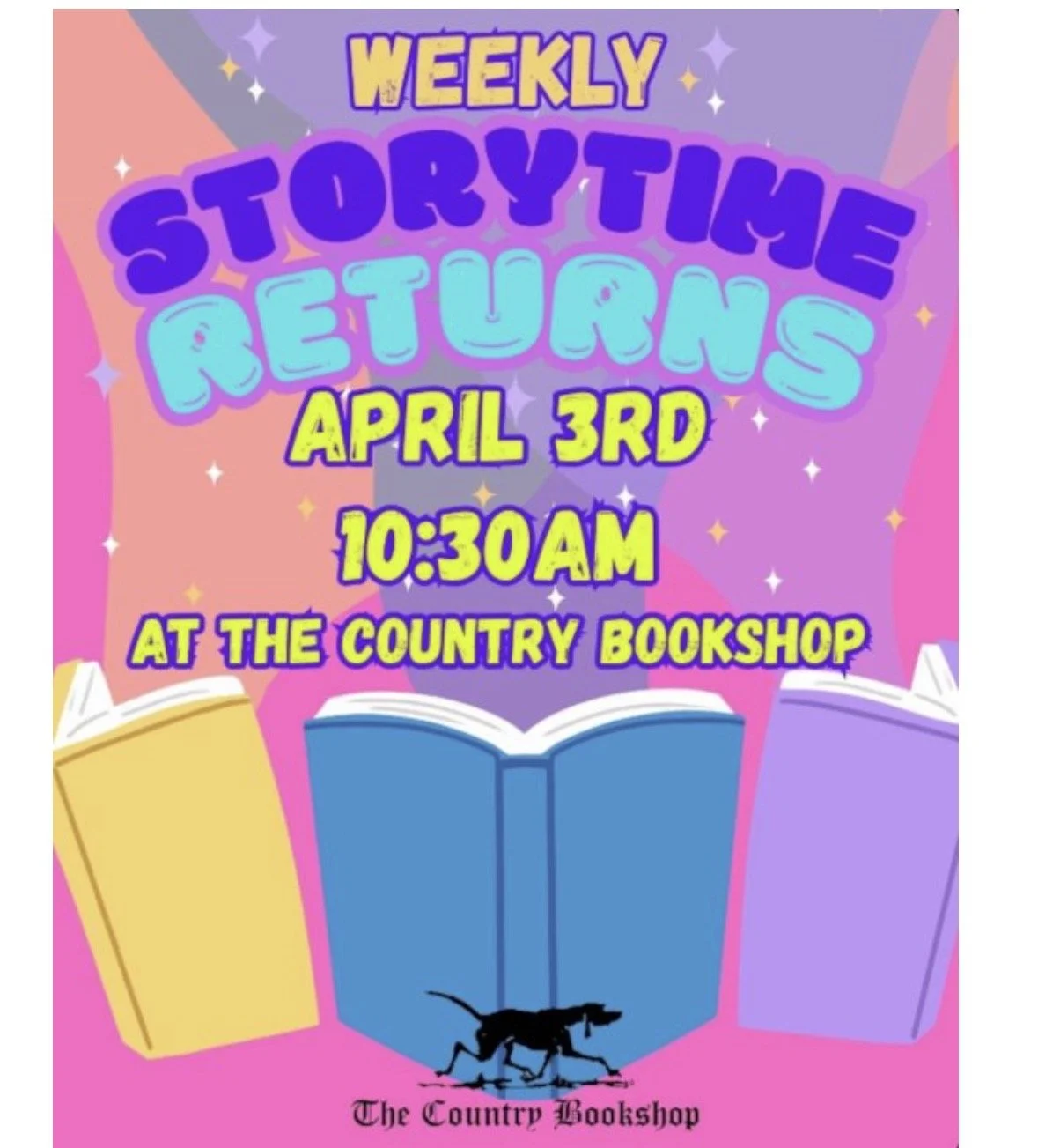 Bookshop Storytime Fridays 