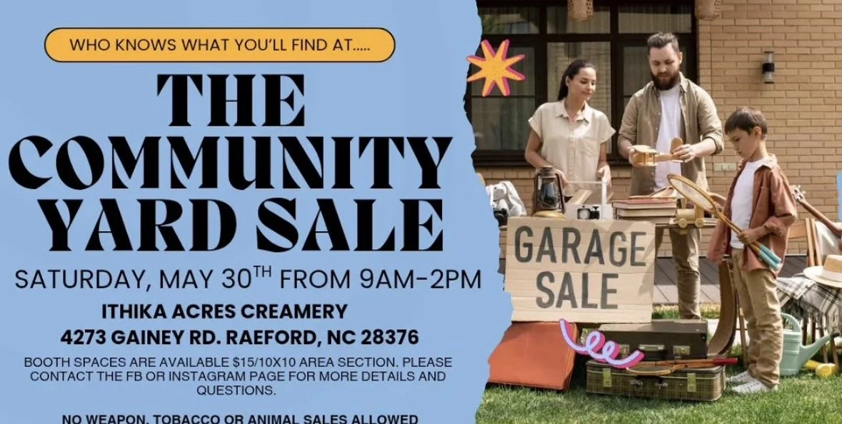 Ithíka Acres Creamery- Community Yard Sale