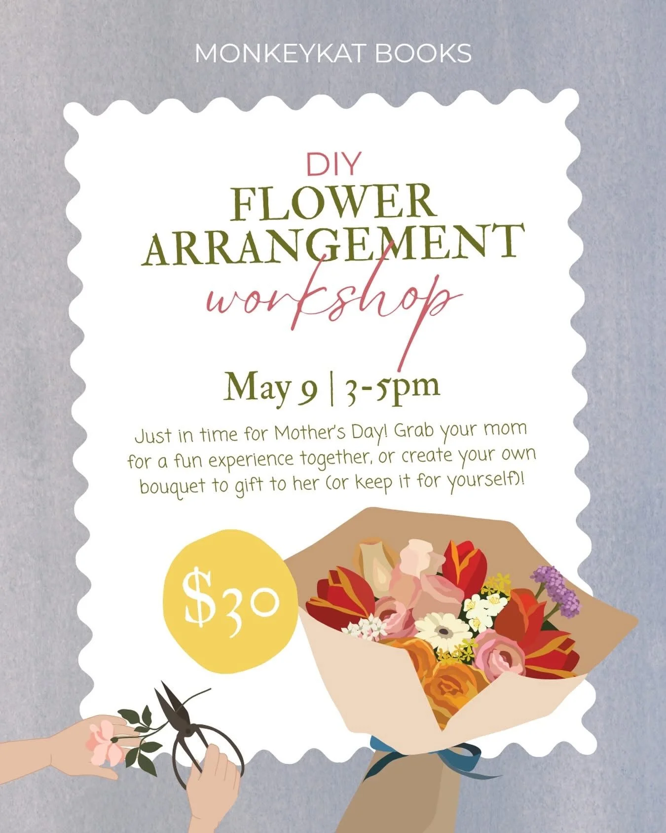 DIY Flower Arrangement Workshop