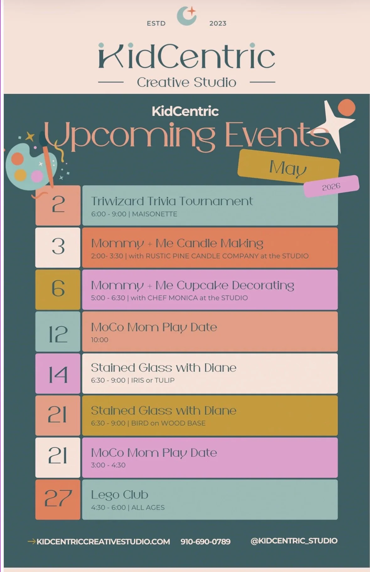 Mommy&Me Cupcake Decorating with KidCentric Creative Studio 