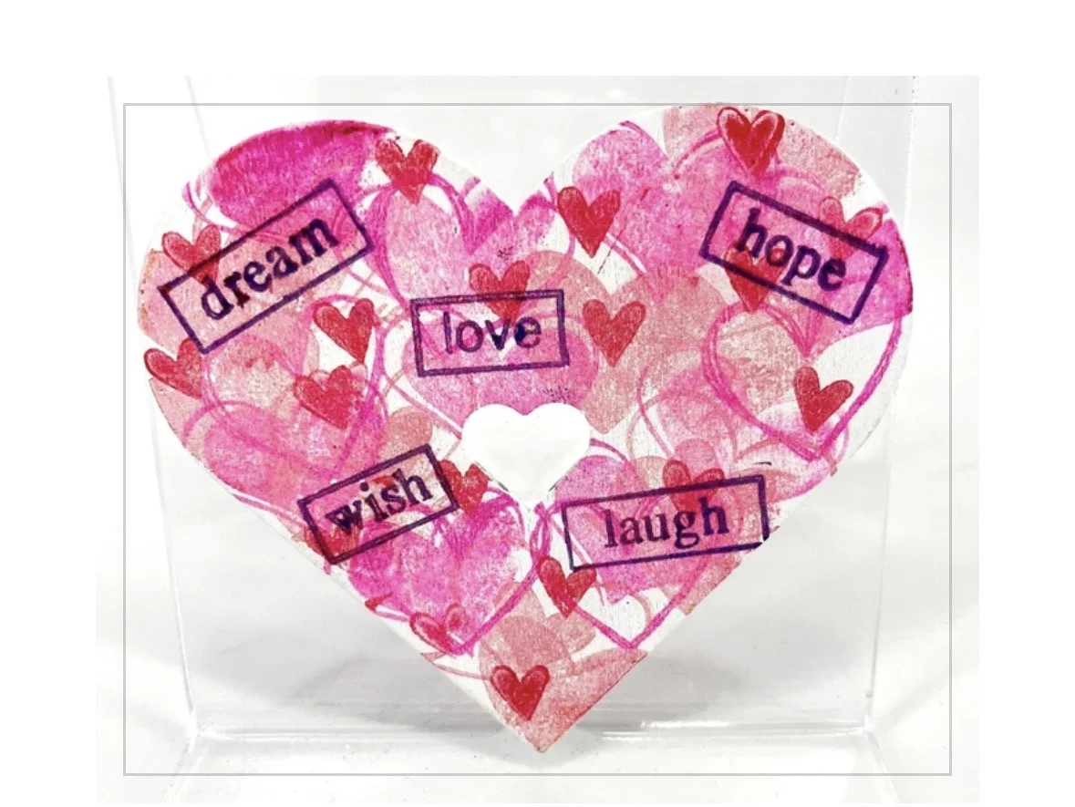 Decorate a Heart for Mom- Make & Take with Kathy Downs at ARTworks 