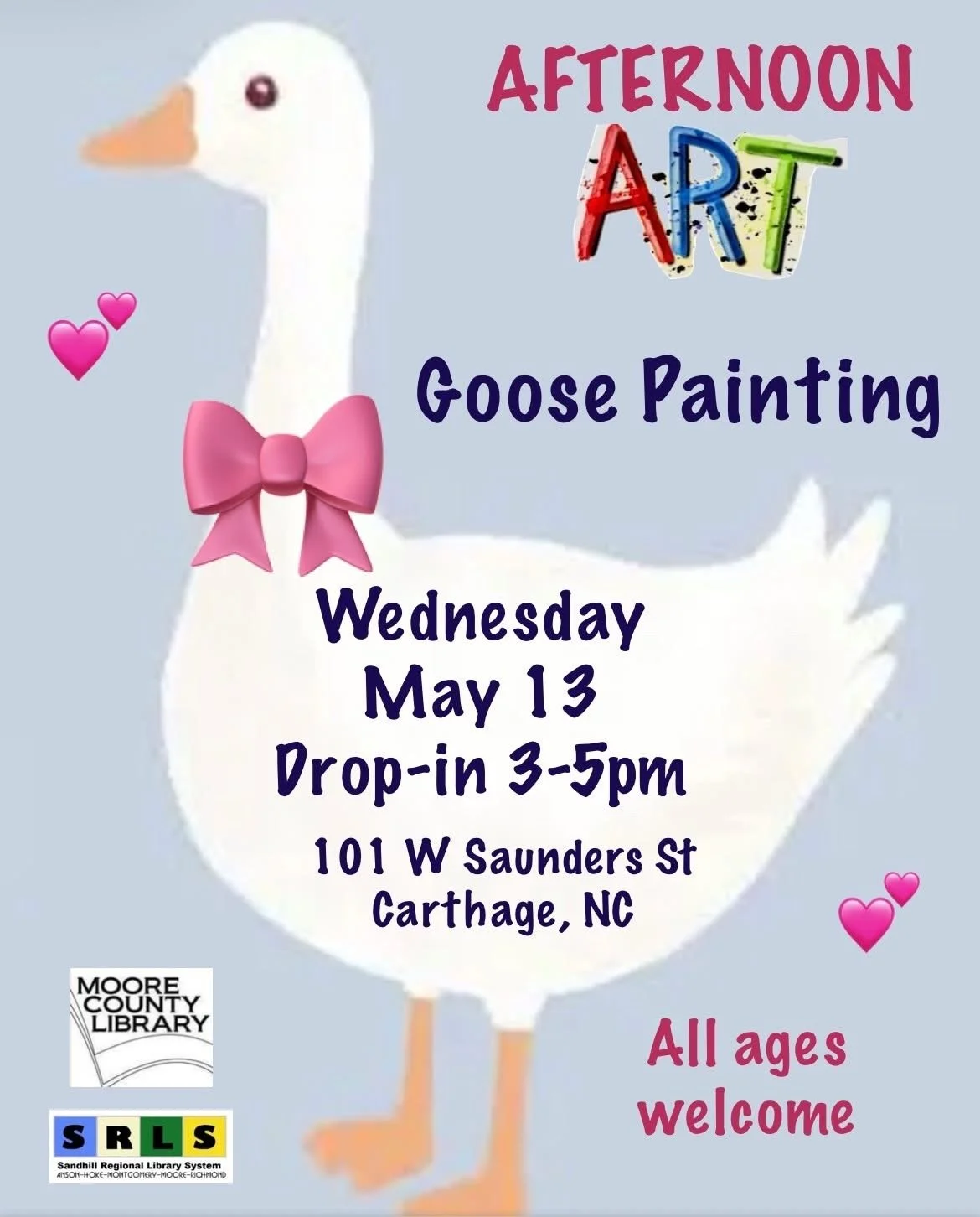 Afternoon Art- Goose Painting
