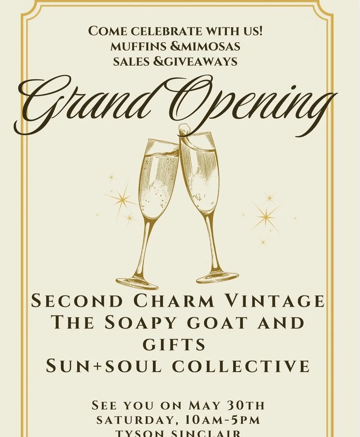 Grand Opening- Shops @ Tyson Sinclair