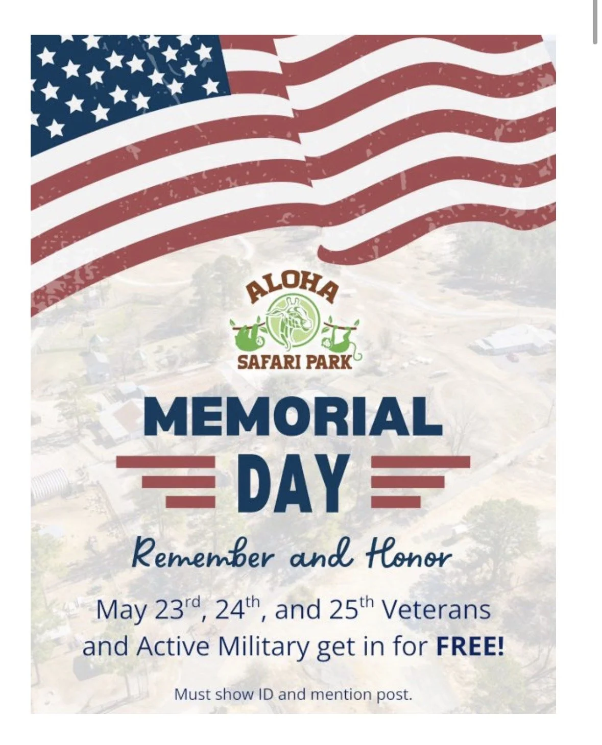 Memorial Day at the Safari Park