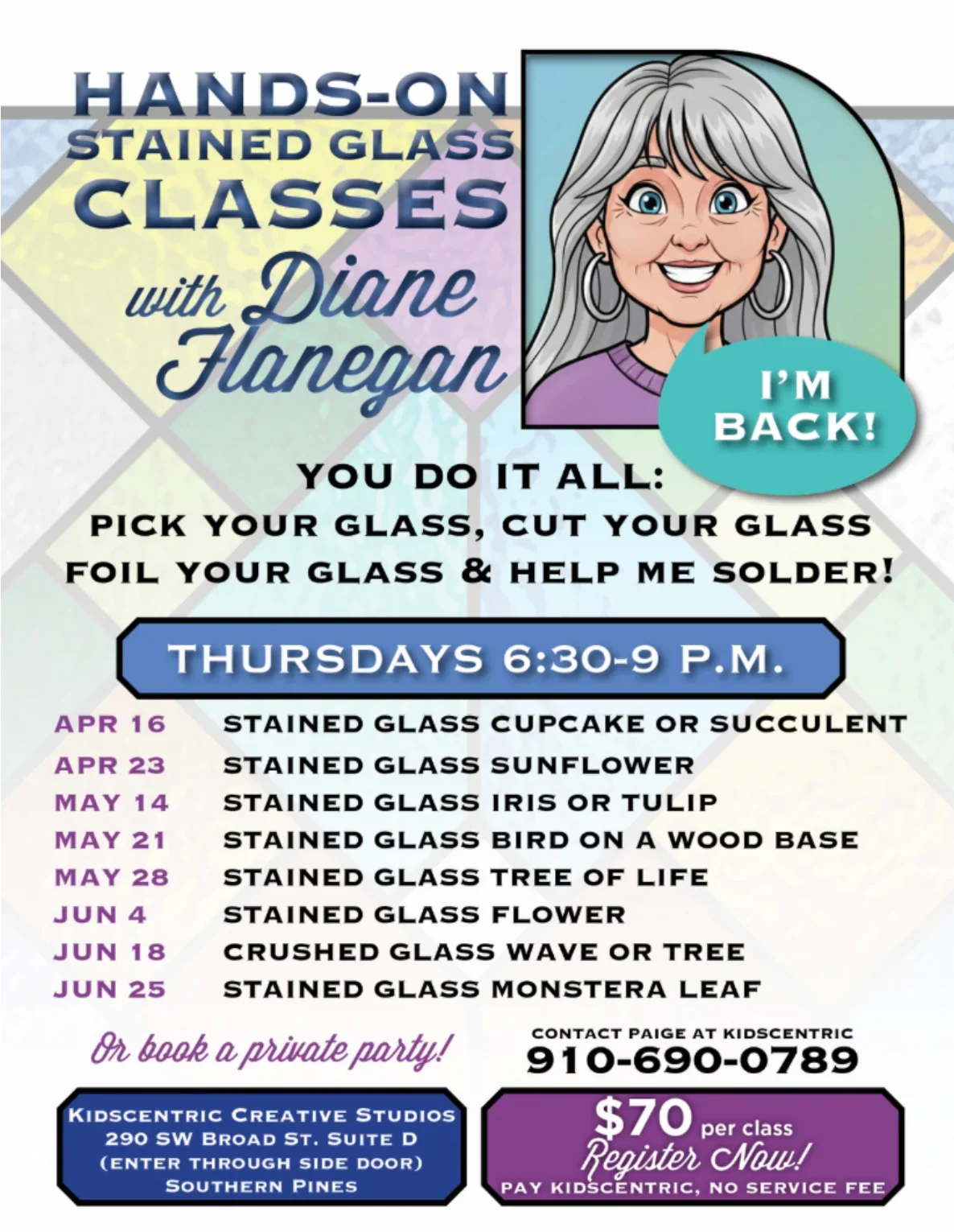 KidCentric Creative Studios: Stained Glass 