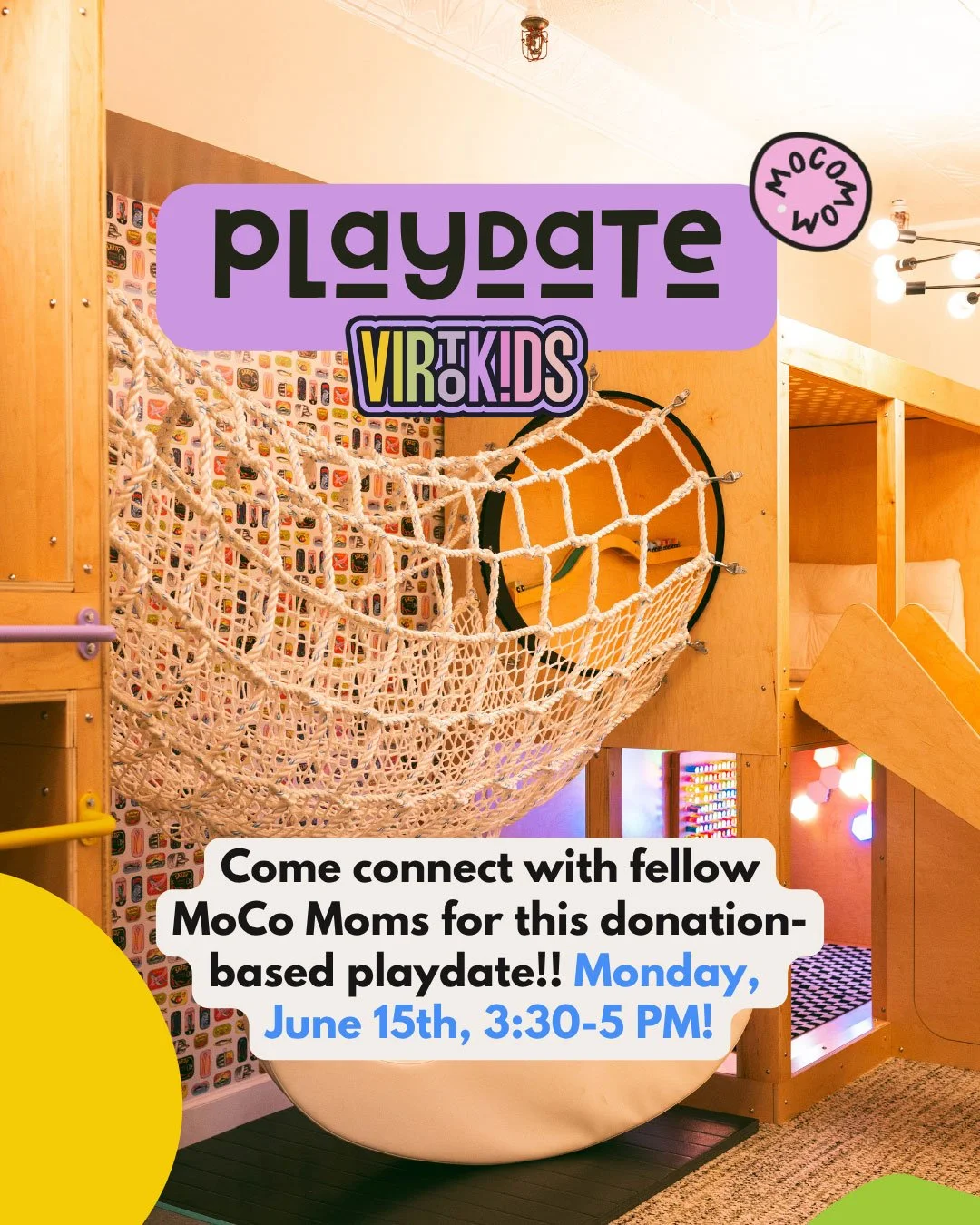 MoCo Mom Afternoon Playdate @ Virto Kids