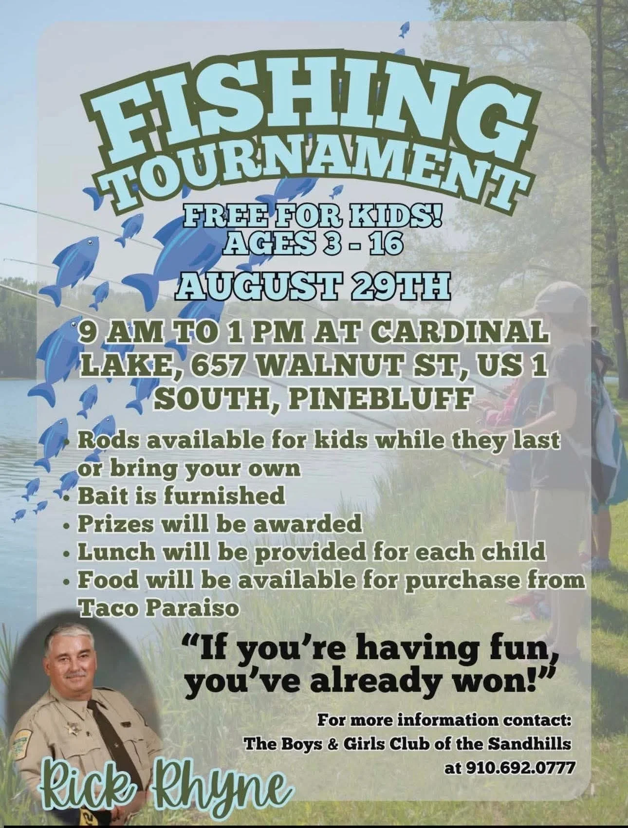 Rick Rhyne Fishing Tournament