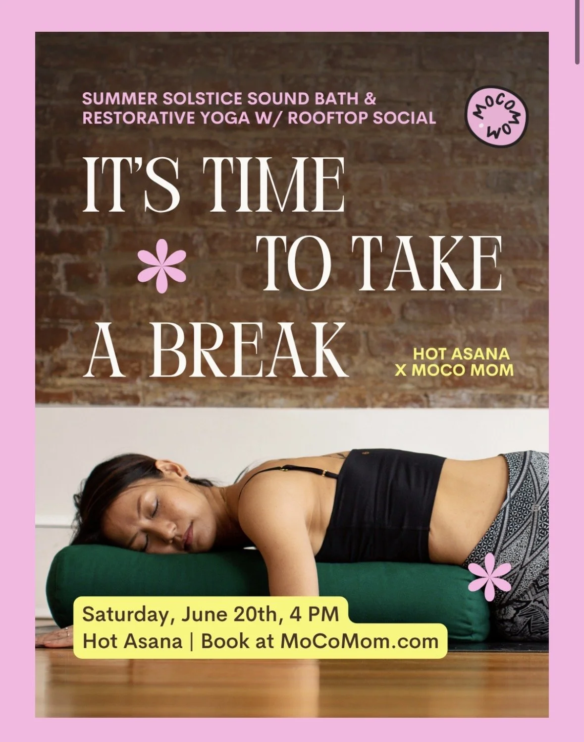 Summer Solstice Sound Bath & Restorative Yoga for Moms