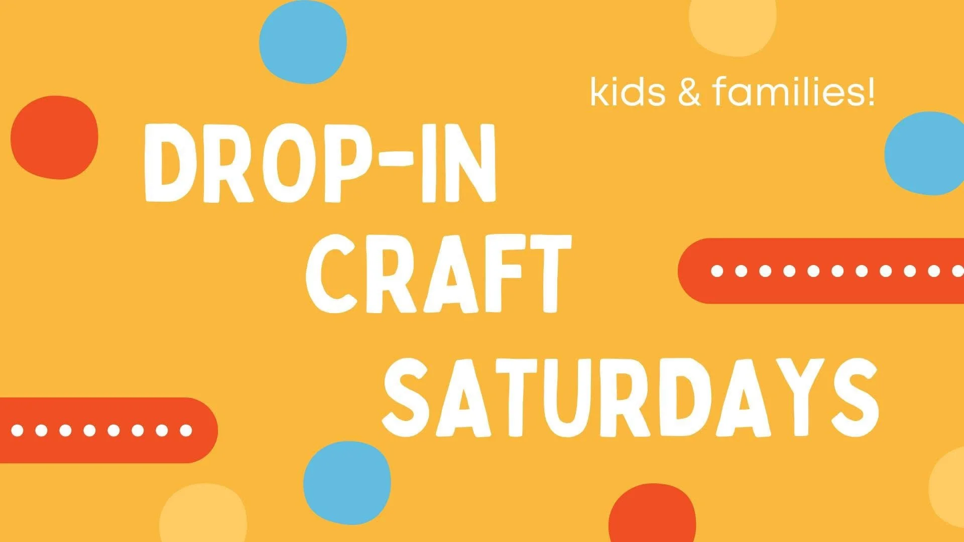 Drop-In Craft Saturday @ the Library