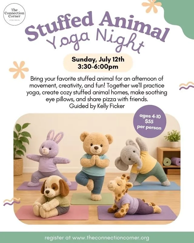 Stuffed Animal Yoga Night