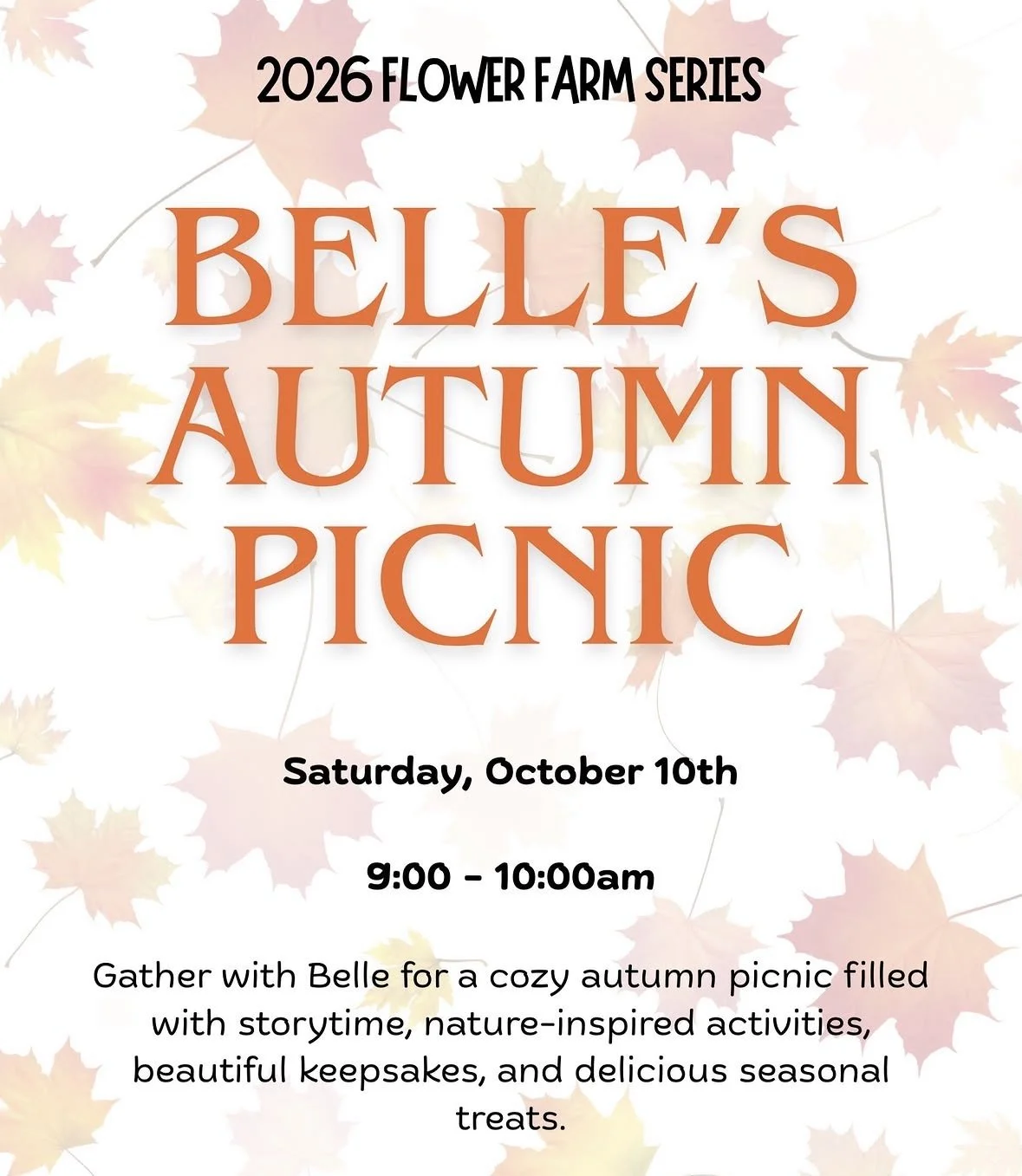Belles Autumn Picnic