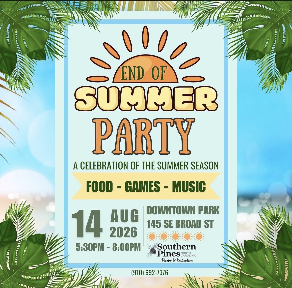 End of Summer Party