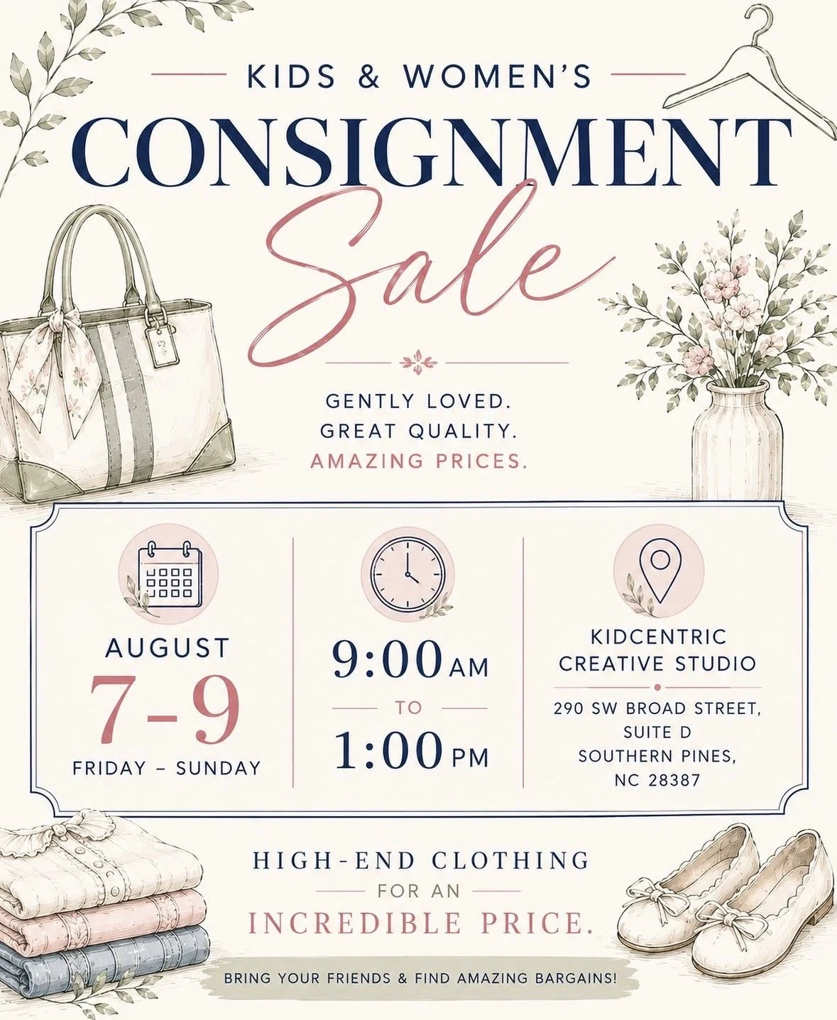 Kids & Women’s Consignment Sale