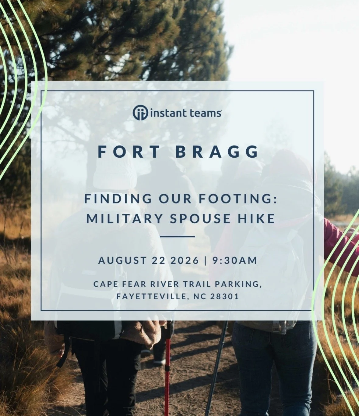 Instant Teams: Finding our Footing Hike 