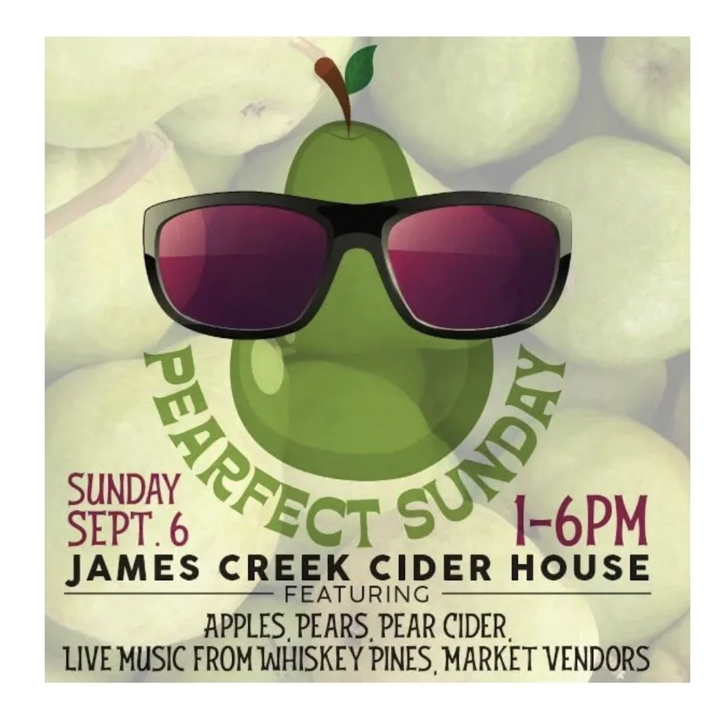 A “Pear-fest” Sunday at James Creek Cider House