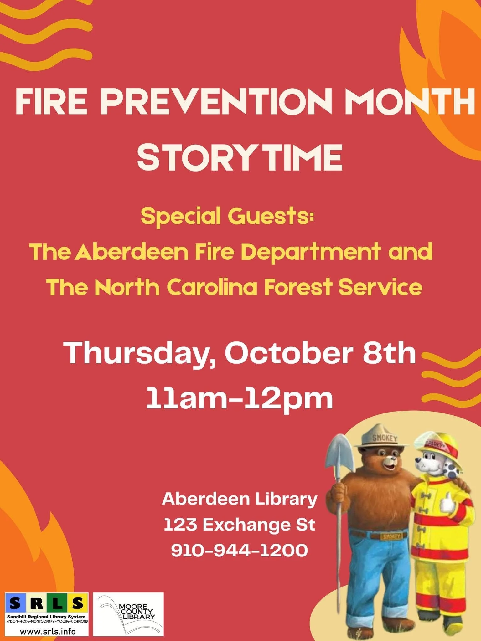 Fire Prevention Month Storytime 