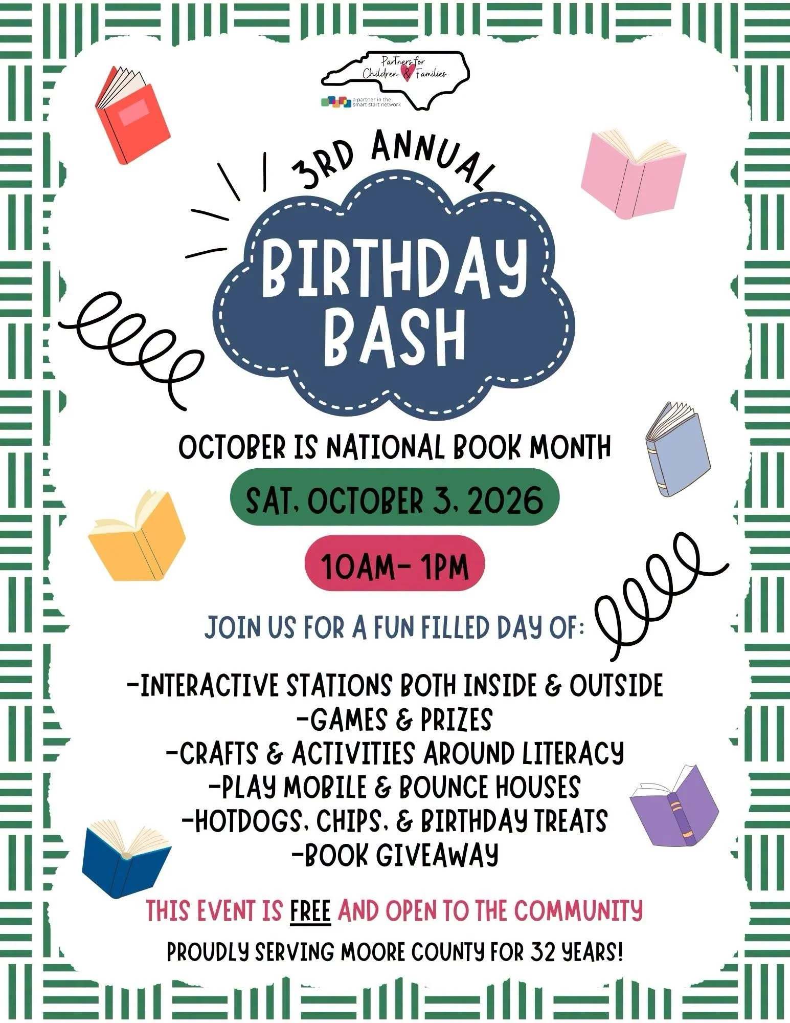 3rd Annual Birthday Bash for Partners for Children & Families
