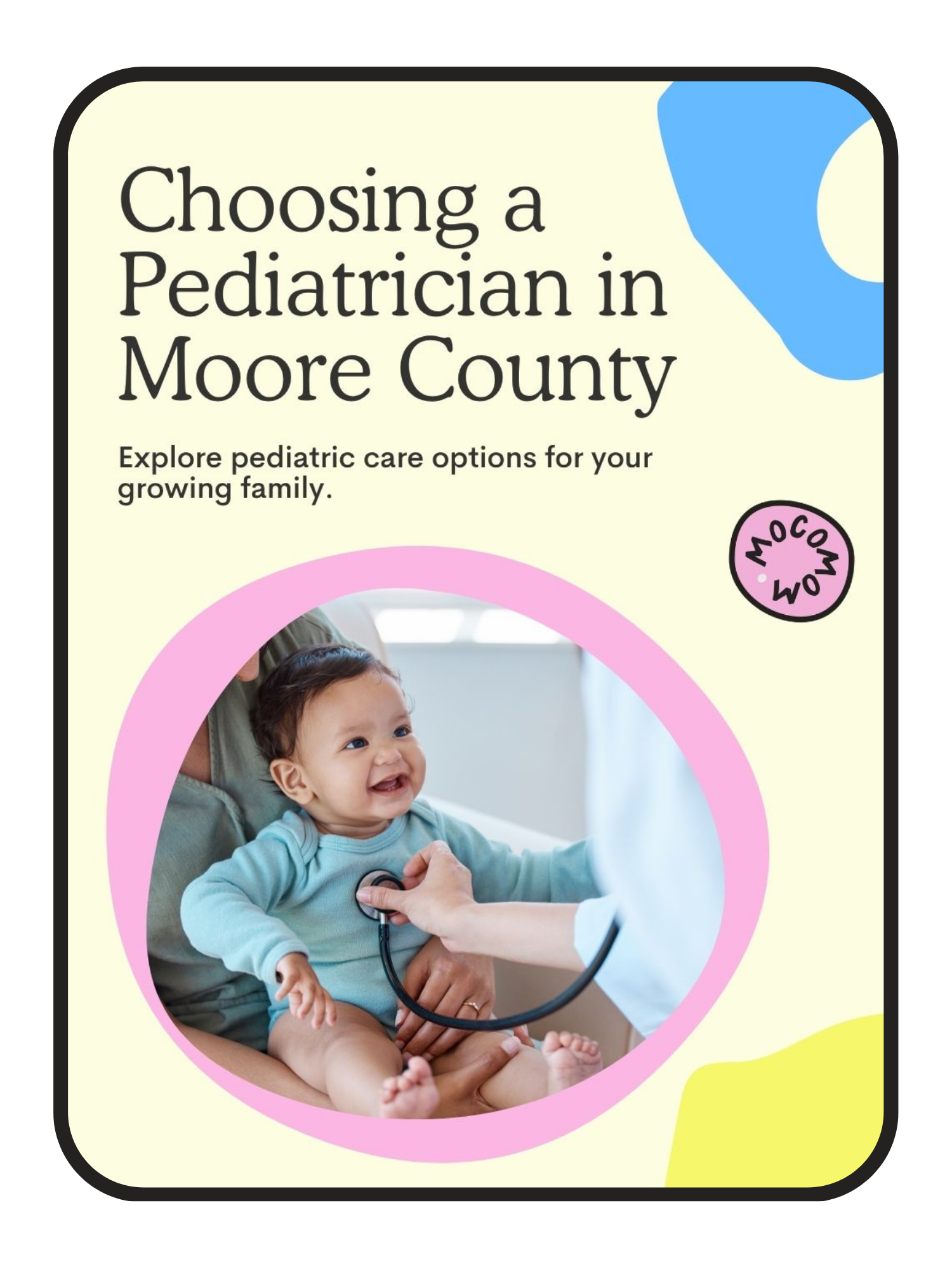 Choosing a Pediatrician in Moore County