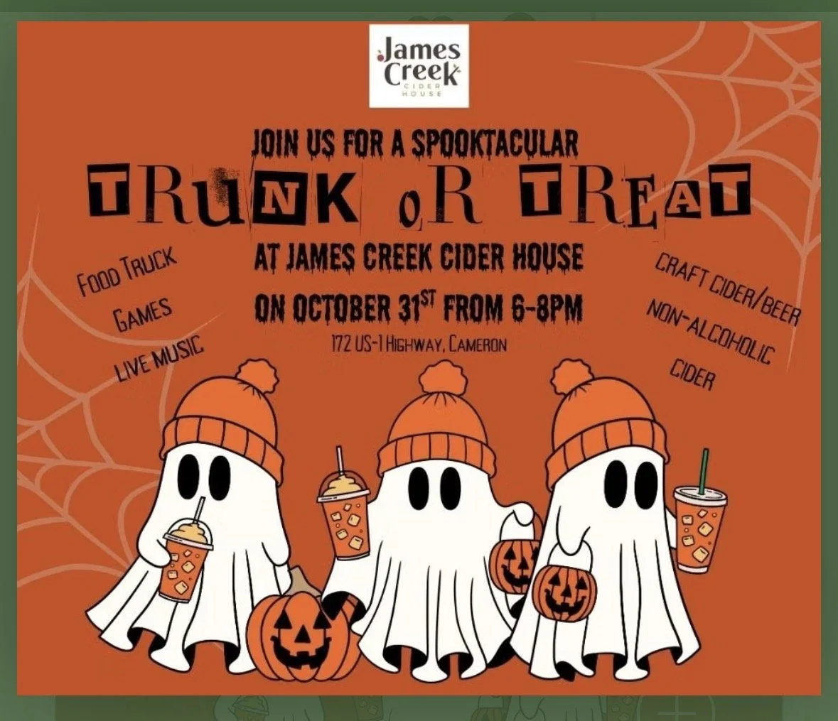 Trunk-or-Treat with James Creek Cider House