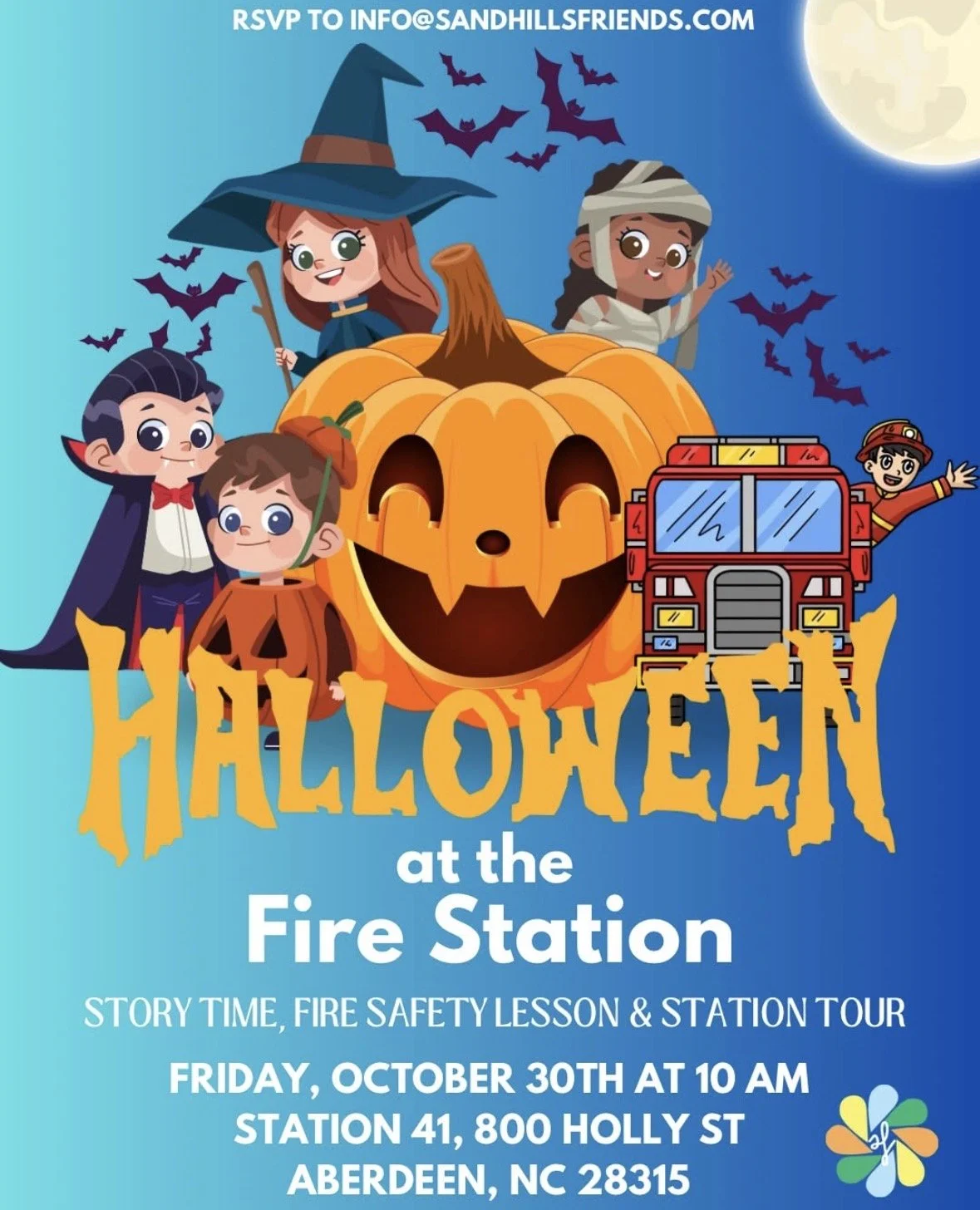 Halloween at the Fire Station