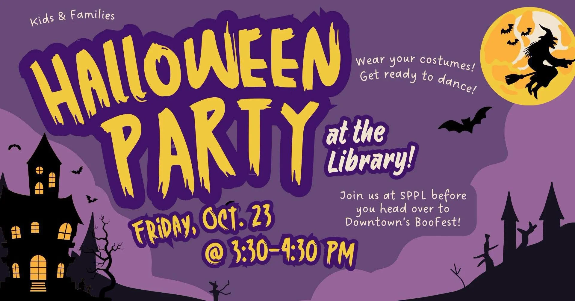 Halloween Party @ The Library