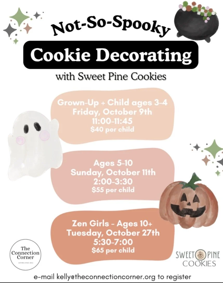 Not-So-Spooky Cookie Decorating with TCC x Sweet Pine Cookies