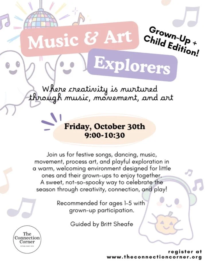 Music & Art Explorers (Grown-up & Child edition!)